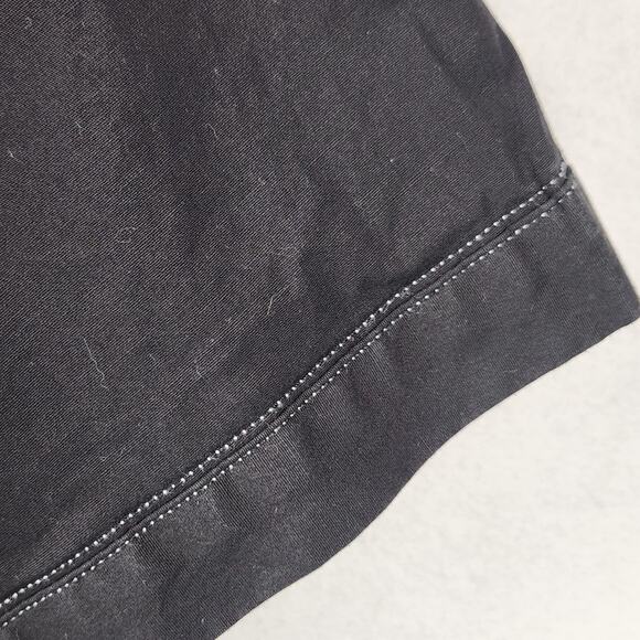 7 Diamonds Stretch Cotton Chocolate Brown Shirt Sleeve Button Up Shirt SZ XL EUC - Picture 7 of 15